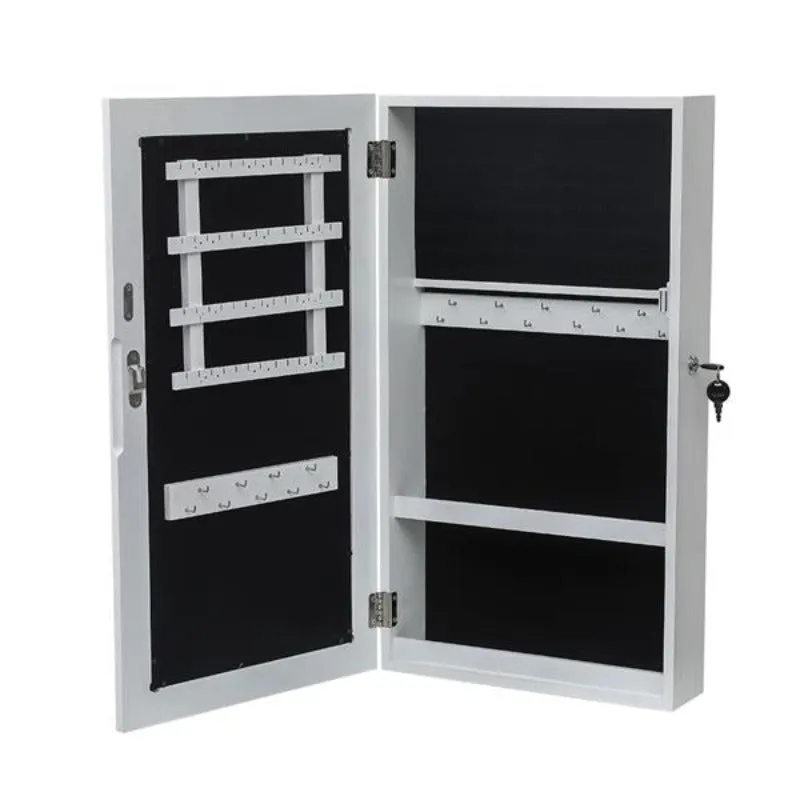 Wall-Mounted Armoire Jewelry Storage