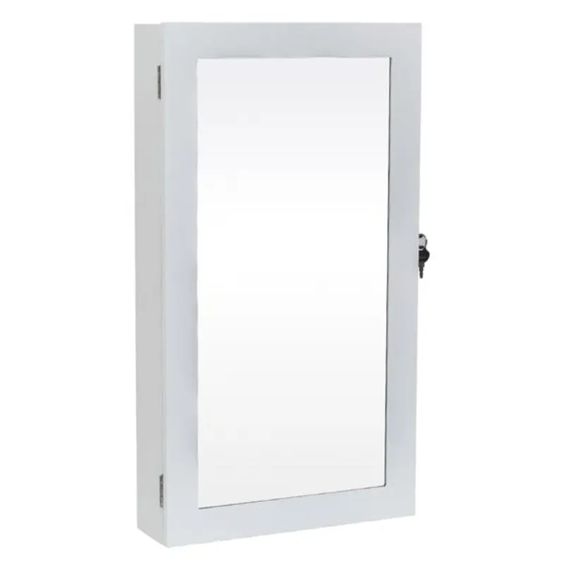 Wall-Mounted Armoire Jewelry Storage