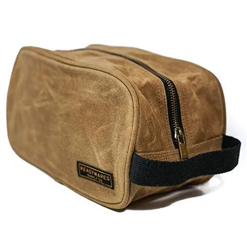 Waxed Canvas Toiletry Bag