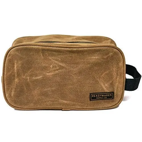 Waxed Canvas Toiletry Bag