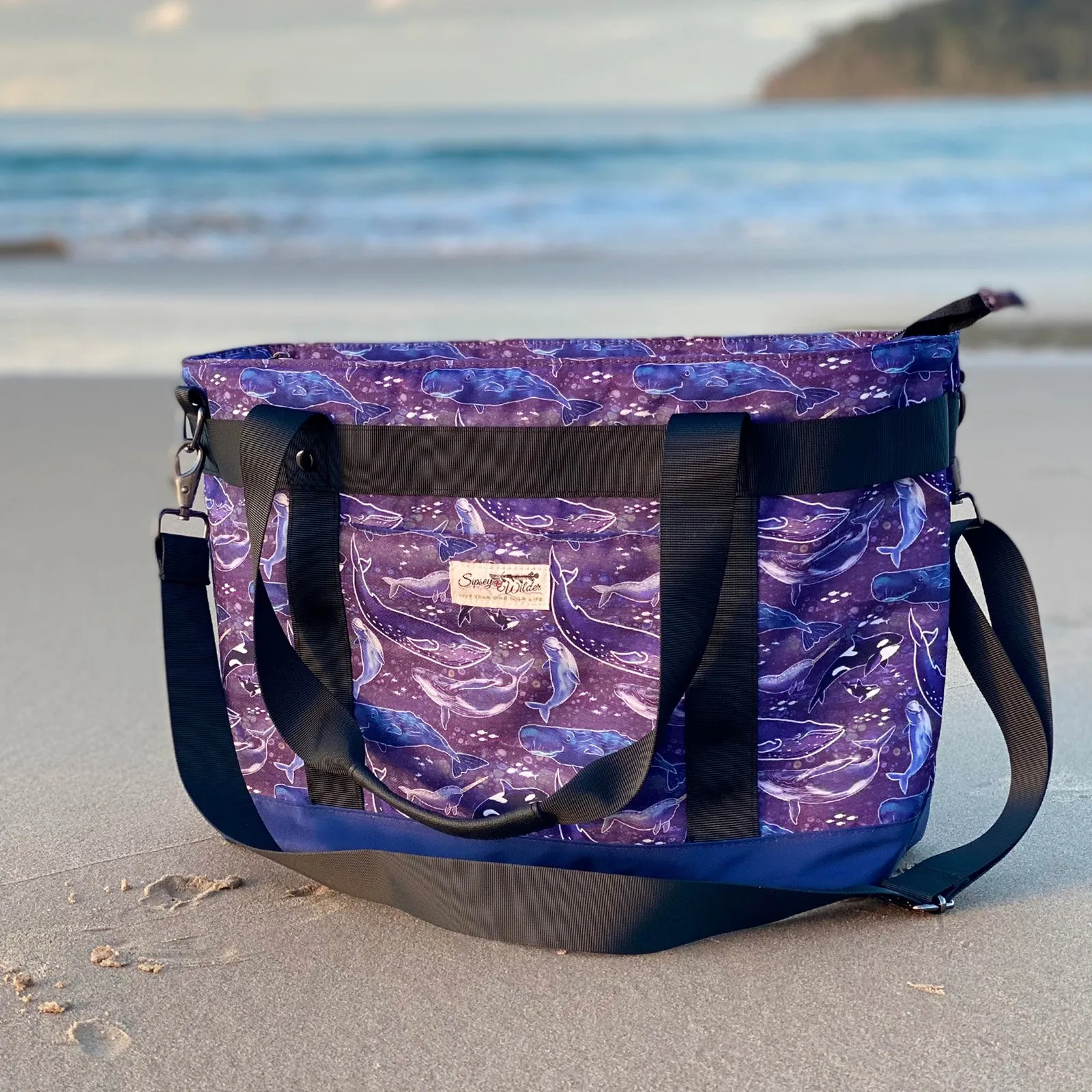 Whale Song Large Venture Tote
