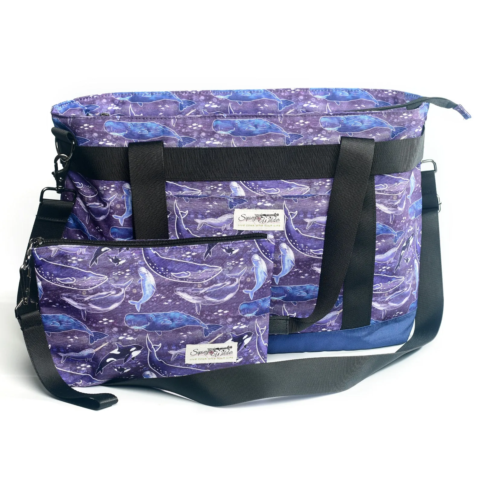 Whale Song Large Venture Tote