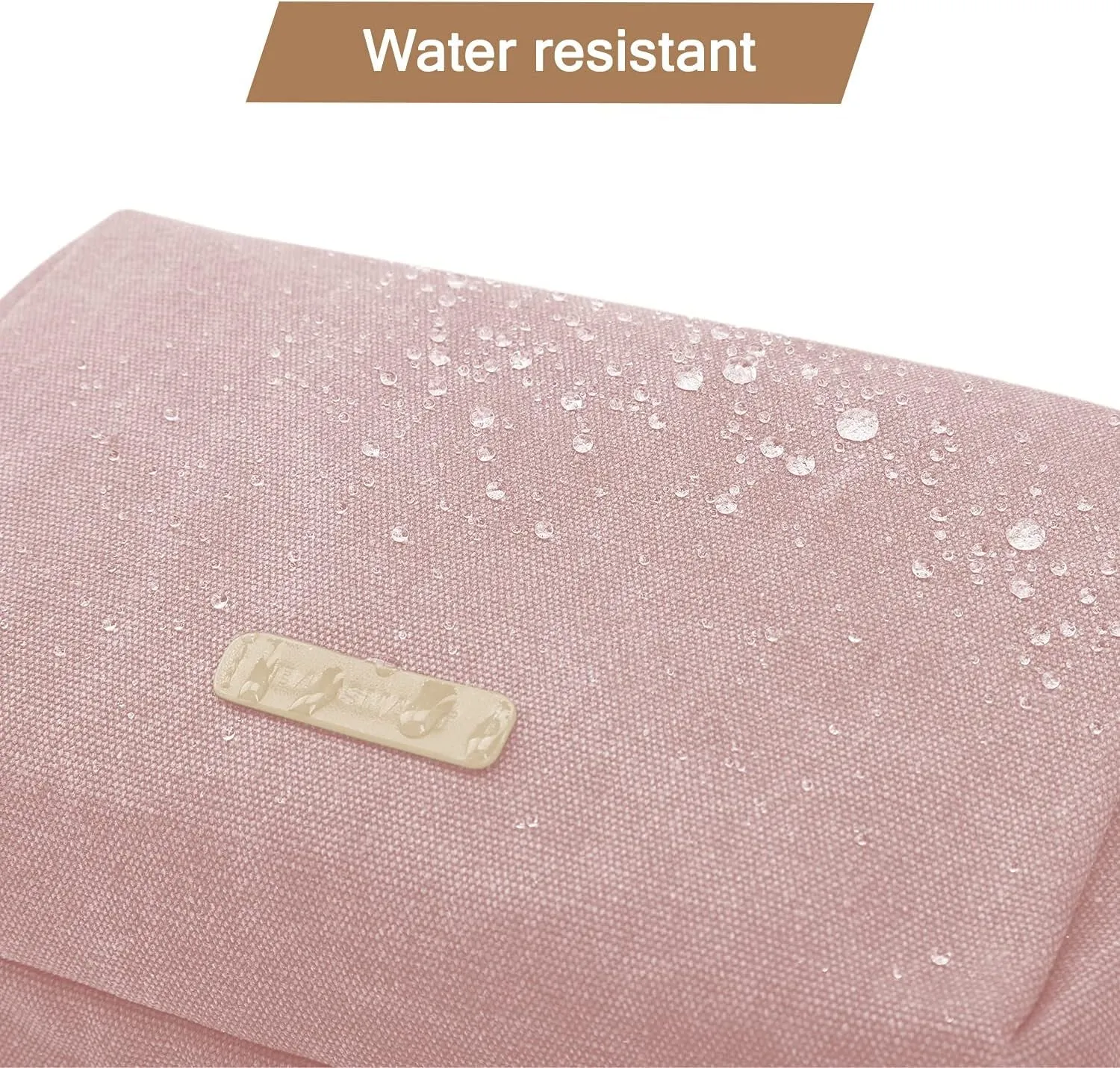 Womens Travel Toiletry Bag Waterproof Shaving Bag, Pink