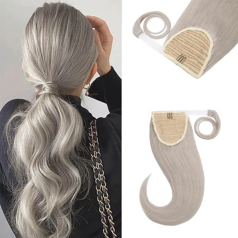 Wrap Around Ponytail Human Hair Extensions