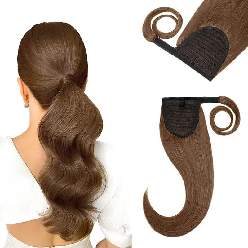 Wrap Around Ponytail Human Hair Extensions
