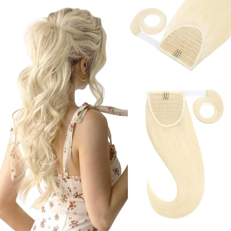 Wrap Around Ponytail Human Hair Extensions