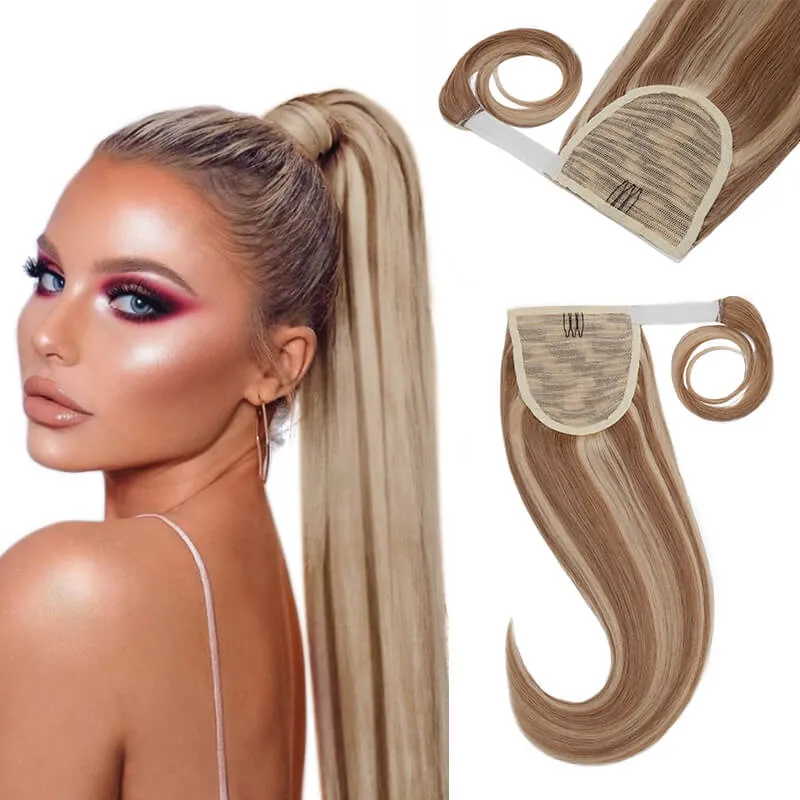 Wrap Around Ponytail Human Hair Extensions
