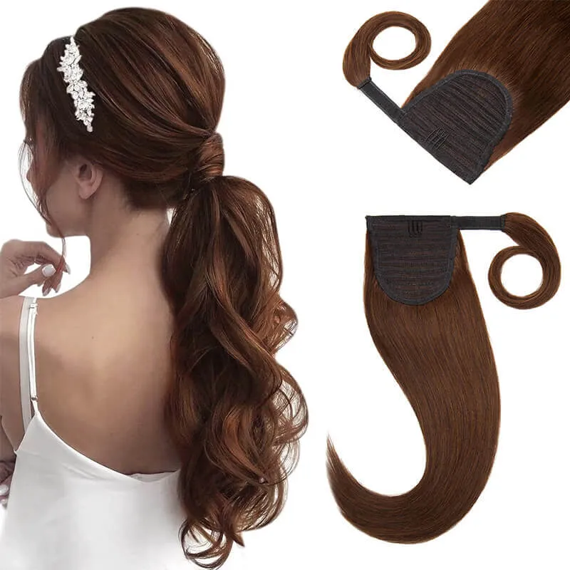Wrap Around Ponytail Human Hair Extensions
