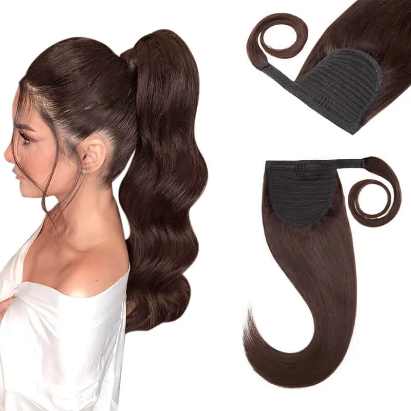 Wrap Around Ponytail Human Hair Extensions