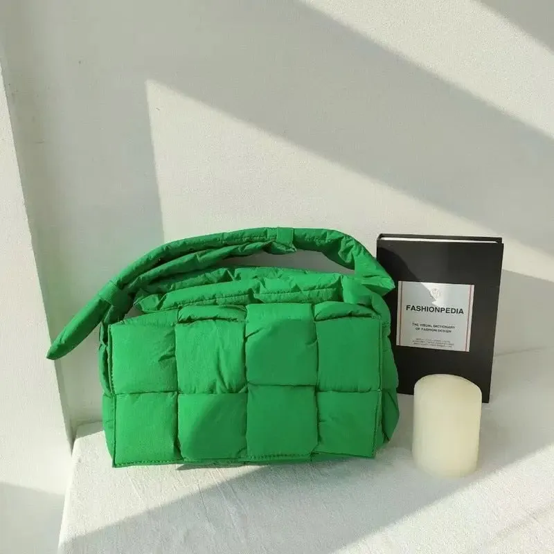 Y2K Padded Bag Made from Durable Oxford Fabric and Soft Cotton Lining