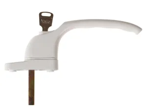 Yale Locks Pvcu Window Handle White Finish