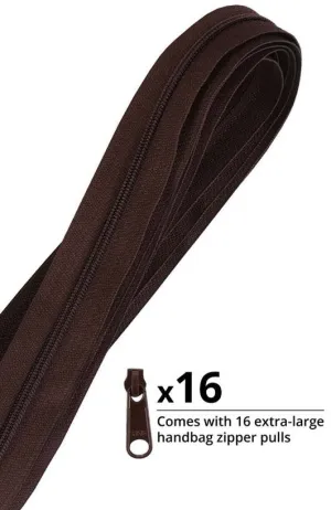 Zippers by the Yard Sable