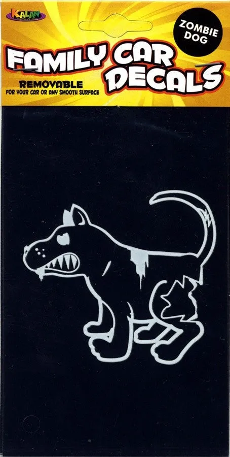 Zombie Dog Cling